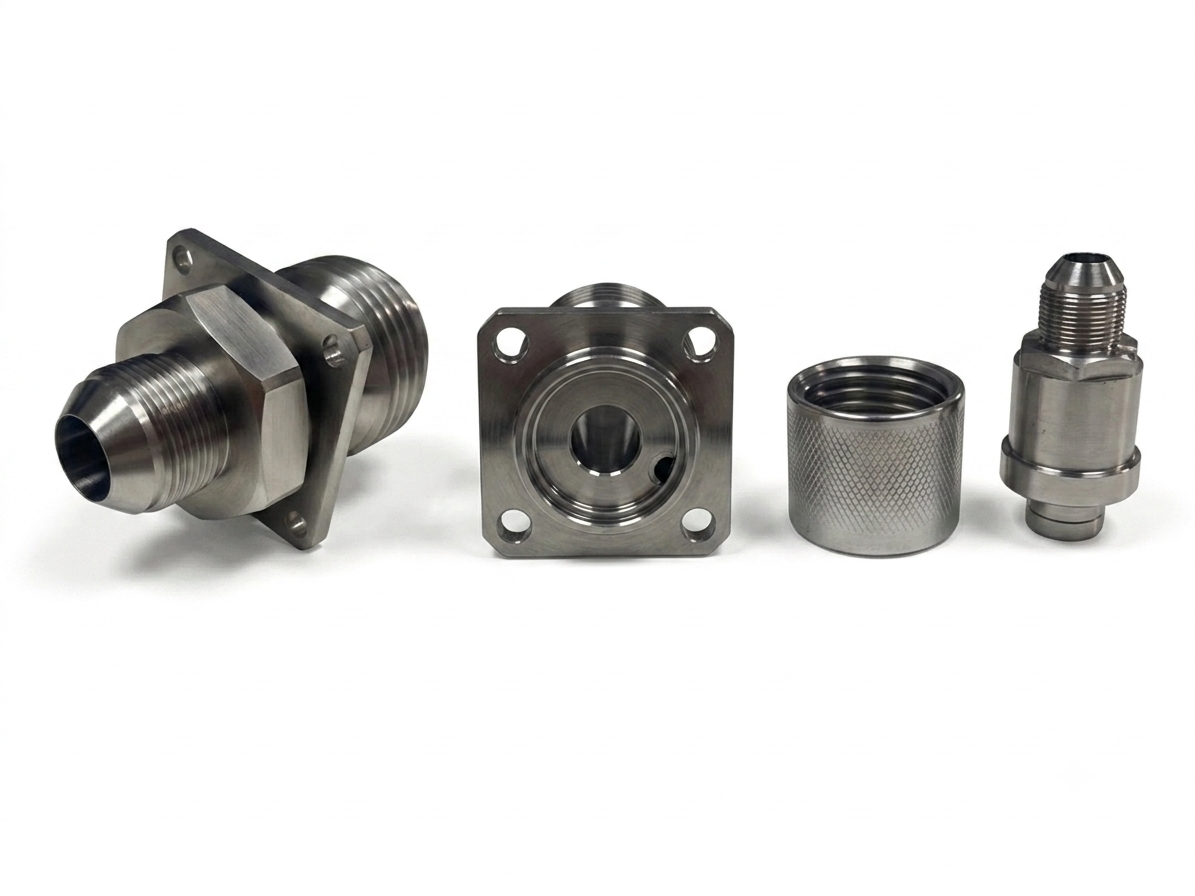 Connection valve — machined and tested